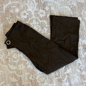 Brown Wide-Leg Pants